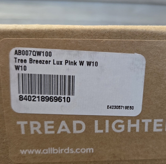 Allbirds Tree Breezer Women's Ballet Flats NEW size 10 in Lux Pink - Picture 11 of 11